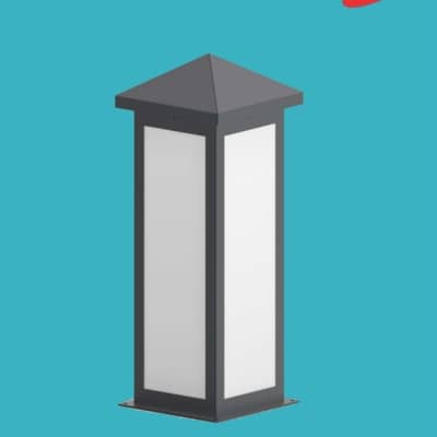 Cylindrical Bollard Light